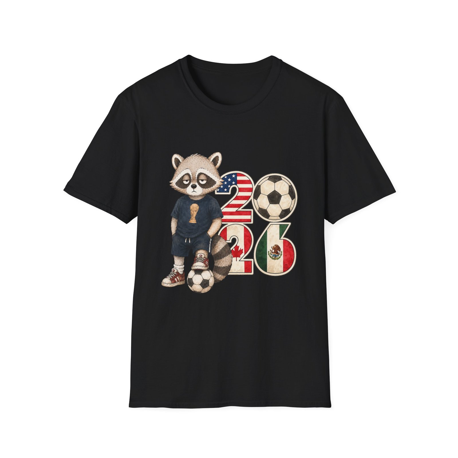 NapCoon™ 2026 Soccer Fan Unisex T-Shirt